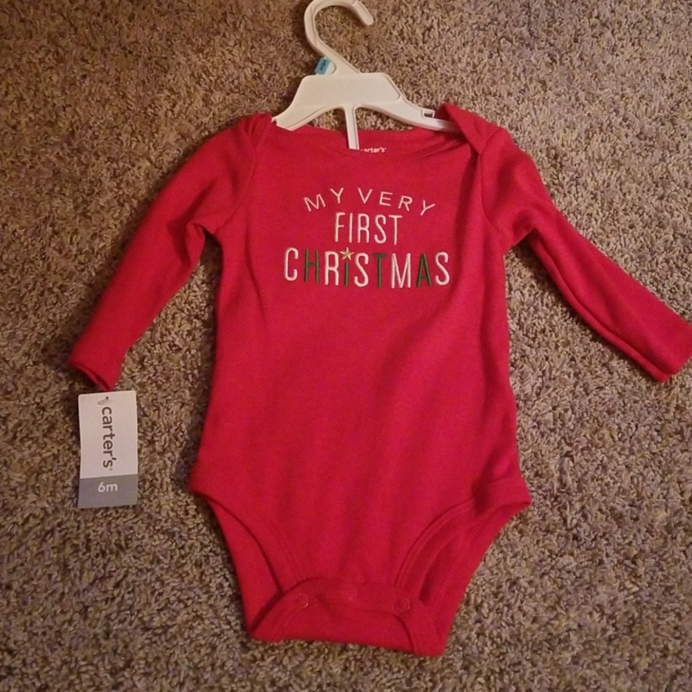 Carters Christmas onesie